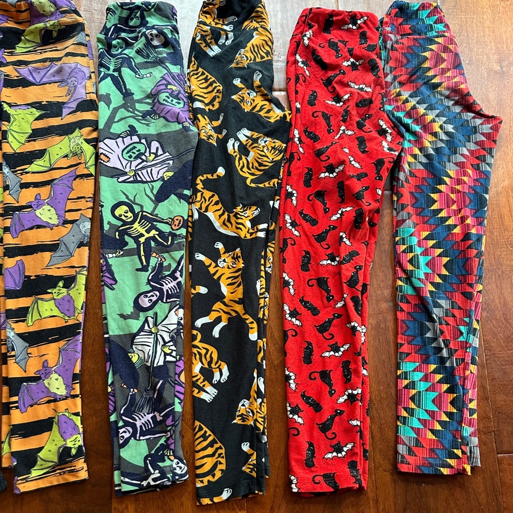 LuLa Roe legging bundle - Picture 2 of 4